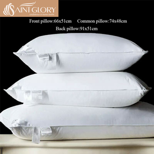 Toptan otel kaliteli yumuşak ekler yatak kuğu ördek ince kuş tüy yastık uyku için - Product Image 4
