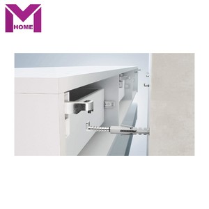 โมเดิร์นไม้ไฟ LED สูงแก้วติดผนังทีวียืนเฟอร์นิเจอร์ - Product Image 5