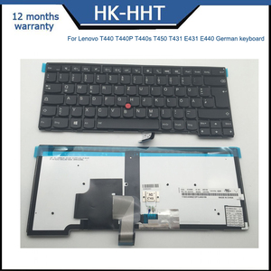 HK-HHT nuova tastiera per Lenovo <span class=keywords><strong>ThinkPad</strong></span> T440 T450 T431 E431 E440 retroilluminato tastiera tedesca - Product Image 5