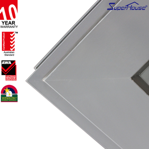 Janela de Canto de Vidro Superhouse, Fornecedor Chinês, Vidro Comercial Usado, Janelas de Alumínio Residenciais para Casas - Product Image 6