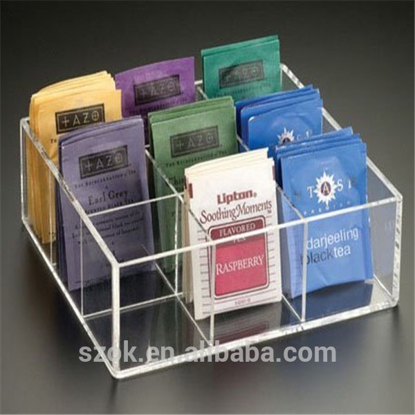 Индивидуальные ручной работы акриловая чайный пакетик коробка с завода