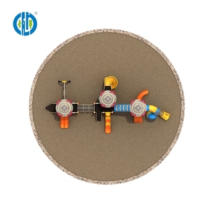 Büyük açık çocuk eğlence parkı kombinasyonu tüp slayt çocuk oyun ekipmanı - Product Image 3