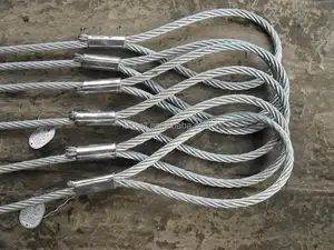 Loop filo fionda corda filo intrecciato cintura di corda fune imbracatura senza fine