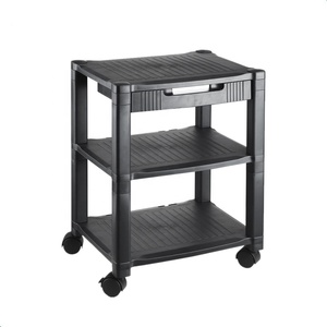 Home Office 2 Tiers Shelf <strong>Printer</strong> <strong>Stand</strong> Cart Machine <strong>Stand</strong> with Drawer - Product Image 4
