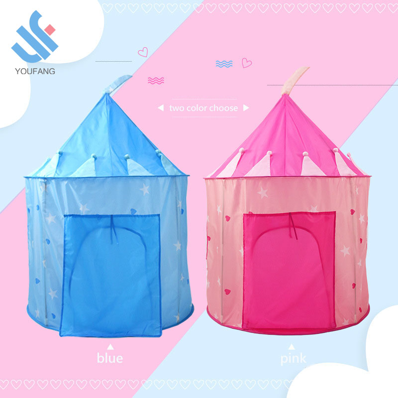 YF-W1101 Новый Рождественский подарок Замок принцессы принца портативная детская игровая палатка детская палатка вигвам для детей