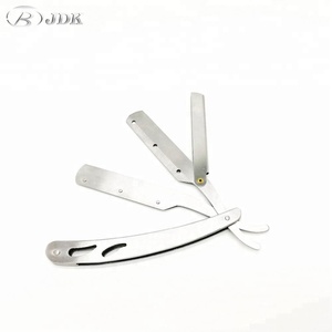 JDK Stainless Steel <strong>Cut</strong> <strong>Throat</strong> Folding <strong>Razor</strong> for Barber Shop Shaving Long Blade Straight Shenzhen <strong>Razor</strong> - Product Image 6