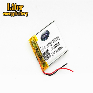 3,7 v lithium's Battery li-po 303030, 280 mah for cutting machine Slim LiPo battery rechargeable li-Ion Polymer battery Bluetooth - Product Image 1