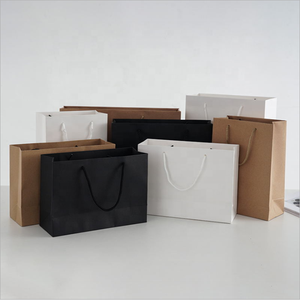 Kişiselleştirilmiş <span class=keywords><strong>logo</strong></span> baskı karton çanta kağıt alışveriş hediye keseleri halat kolu ile - Product Image 6