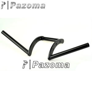 PAZOMA Manillar Drag 1 "Z Bars Motocicleta Pullback Manillar para Custom Chopper Bobber <span class=keywords><strong>BSA</strong></span> Cafe Racer - Product Image 4