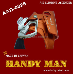 Ascendedor con mango de aluminio AAD-0328 CE EN567 para escalada con cuerda de 8-13 mm - Product Image 5