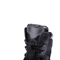 Chaussures tactiques antidérapantes Airforce à semelle épaisse en cuir véritable, semelle intermédiaire en EVA, semelle extérieure en caoutchouc, doublure en mesh, logo personnalisable