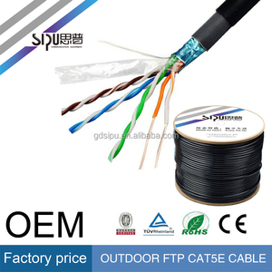 SIPU precio de fábrica 305 <span class=keywords><strong>m</strong></span> 0.4 PIES CÚBICOS tipo utp cat5e cable de <span class=keywords><strong>red</strong></span> al aire libre - Product Image 3