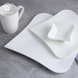 Vajilla de cerámica de hueso fino para restaurante, de fábrica, china