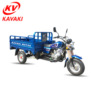 Chinois vente chaude 3 roues kavaki moteur motorisé de cargaison tricycles adultes essence vélos - Product Image 4