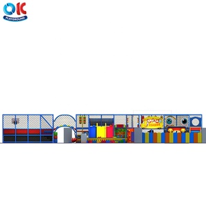 OK Playground Soft Indoor Kids Playground Equipment with Trampoline <strong>Ball</strong> Pool <strong>Foam</strong> <strong>Pit</strong> - Product Image 3