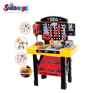 Big Boy Pretend Play Construction <strong>Work</strong> Shop DIY Plastic Tool <strong>Work</strong> <strong>Bench</strong> Toy Set for <strong>Kids</strong> - Product Image 2