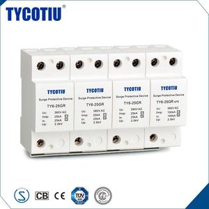 Artículos A Granel de Puesta A Tierra de Equipos TYCOTIU Clase I Clase I <span class=keywords><strong>Descargador</strong></span> de Sobretensión Pararrayos Spd - Product Image 1
