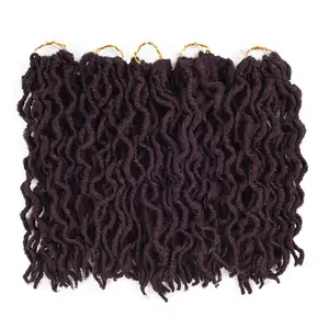 AliLeader Crochet Braid Hair Extension Goddess Faux locs