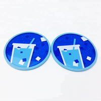 Dessous de verre de tapis de table transparents en acrylique