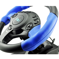 Volante de Carreras con Motor de Vibración Programable 7 en 1 OEM, Pedal Lineal, Compatible con PS2