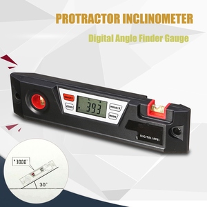 Rapporteur d'angle numérique de 360 degrés, inclinomètre d'angle, boîte à recherche d'angle, outil de mesure électronique de niveau, jauge d'angle - Product Image 6