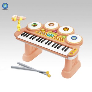 Jouet musical pour bébé, clavier, orgue électronique avec microphone - Product Image 5
