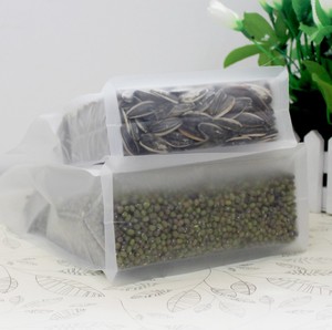 Bolsa de válvula de autosuficiencia con sellado de ocho bordes, sello de sellado, bolsa de embalaje de plástico para alimentos y azúcar - Product Image 3