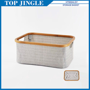 Bac à linge de rangement bleu foncé pour articles divers et outils - Product Image 6