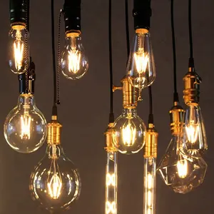 美国复古工业风格吸收灯发光二极管灯泡支架