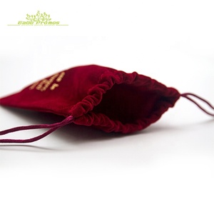 2025 2026 toptan orijinal tasarım yeni Promos özel Logo büzme ipli kadife çanta/kadife kılıfı - Product Image 3