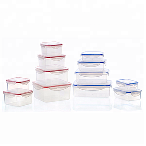 Leakproof Cấp Thực Phẩm Kín Nhựa Thực Phẩm Bao Bì Lưu Trữ Container Hộp Với Nắp Đậy - Product Image 6