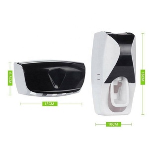 montado en la pared automático dispensador de pasta de dientes y cepillo de dientes titular conjunto - Product Image 6