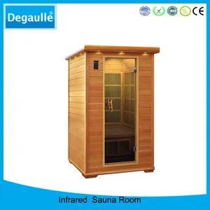 Mini Sauna Room Full Spectrum Infrared Wood Steam Sauna Room