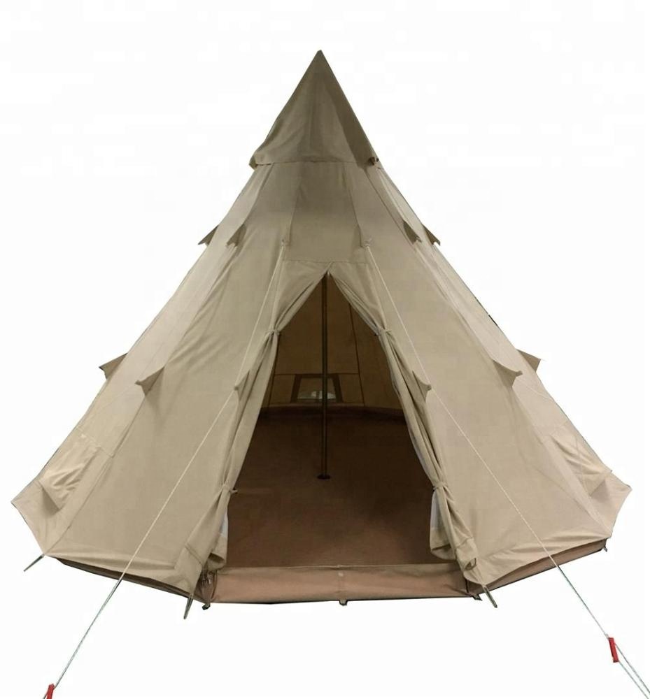 Wholesale Teepee Tipi Indian Tent Cotton Canvas Camping