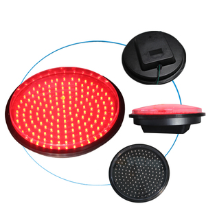 Buen <span class=keywords><strong>Precio</strong></span> LED Tráfico de 300mm en color rojo y 200mm en ámbar color verde - Product Image 4