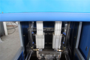 Alta calidad 2 cavidad PETP semi automática máquina de soplado, máquina de moldeo por soplado PETP - Product Image 4