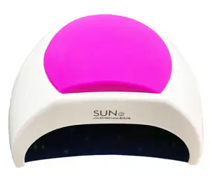 Professional cheap white sun 2 light 48w LED UV CCFL nail table lamp dryer gel polish curing lamp sun2
