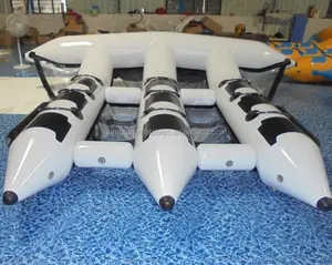 9 sitze klar hohe qualität aufblasen fliegfisch bananenboot 2023 verkauf rabatt