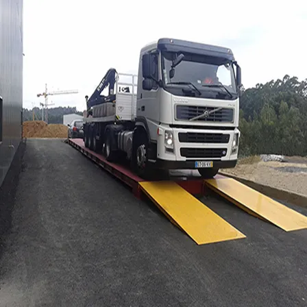 โรงงานโทรศัพท์มือถือรถบรรทุกอิเล็กทรอนิกส์ Scale Pitless Weighbridge