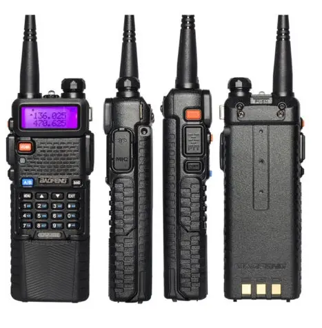 Междугородной диапазон ручной трансивер Baofeng UV-5r Dual Band иди и болтай walkie talkie + 3800 мАч аккумулятором