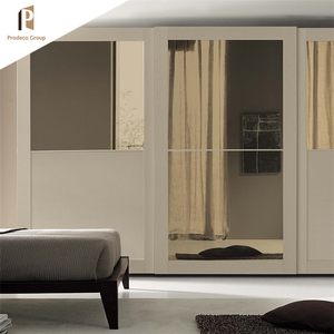 Armoires de chambre à coucher modernes de style scandinave, armoire à portes coulissantes pliantes, <span class=keywords><strong>placard</strong></span> de chambre à coucher - Product Image 4