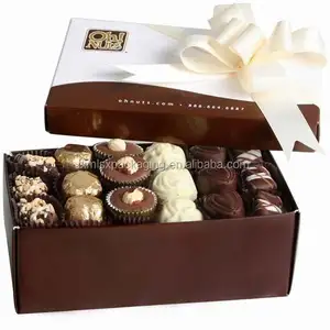 Factory New Design Handmade Paper Luxury Chocolate Packaging Box For Wedding
