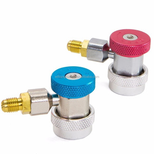4 रास्ता कई गुना गेज नली सेट <span class=keywords><strong>R410</strong></span> R22 R134a प्रशीतन एसी HVAC किट - Product Image 3