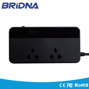 2017 nuevo artículo 12 V DC a 110 V 220 V AC OEM 200 W car Power inverter con Digital pantalla - Product Image 2