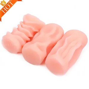 Dispositivo quente do Sexo Masculino Brinquedos Adultos Do Sexo Oral Virgem Bonito Japonês Da Vagina de Silicone Buceta Bunda Masturbação