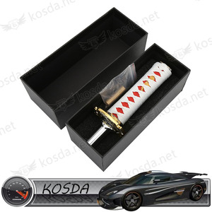 Universel Blanc Frais Katana Pommeaux Samurai Épée De Voiture Pommeau - Product Image 5
