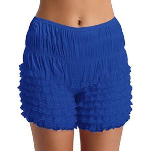 Oferta Especial: Tanga de Encaje con Volantes de Micromalla para Mujer, <span class=keywords><strong>Bragas</strong></span> Sexys con Volantes, Pantalones Cortos de Baile, Pettipant para Mujer - Product Image 5