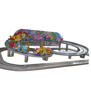 Populaire Kermis Kinderen Games Elektrische Convoy Auto Spoor Trein Rides Mini Shuttle