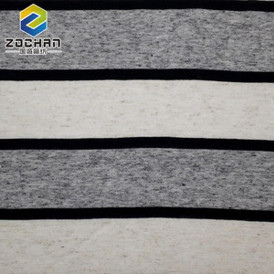 Produits à prix réduits Linge de Viscose Polyester Couleur Tissu à Rayures Jersey - Product Image 2