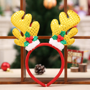 تصميم مضحك عيد الميلاد الرنة قرن الوعل عصابات الترتر رخيصة عيد الميلاد قرن الوعل عقال - Product Image 2
